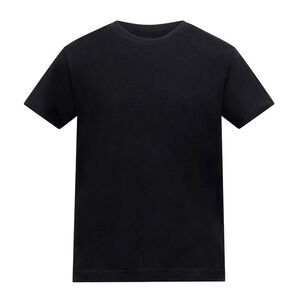 Awdis Childrens/Kids Plain T-Shirt / Deep Black